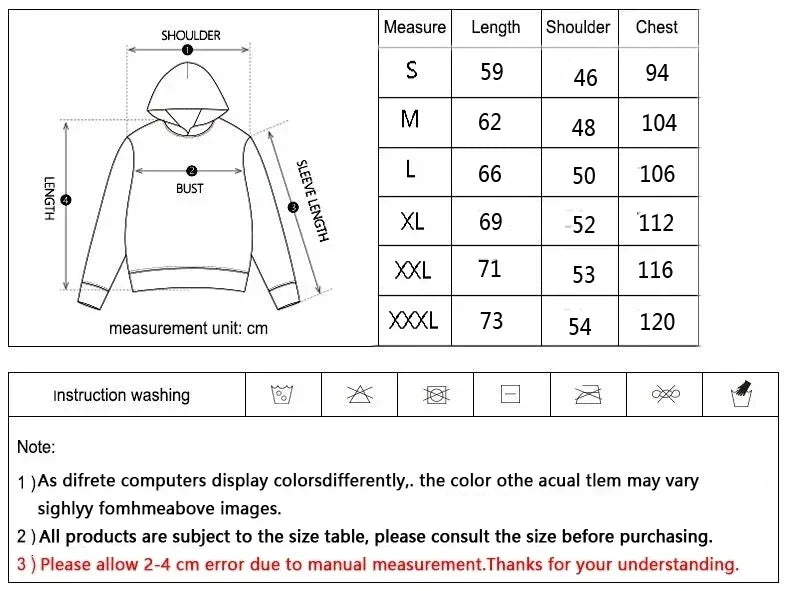 Men's Hoodie with Religious Cross and Motivational Prints
