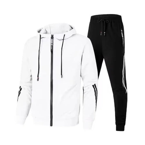 Men's Pullover Hoodie and Sweatpants Sweatsuit Set