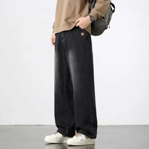 Men's Straight Vintage Fit Jeans - Casual Trousers