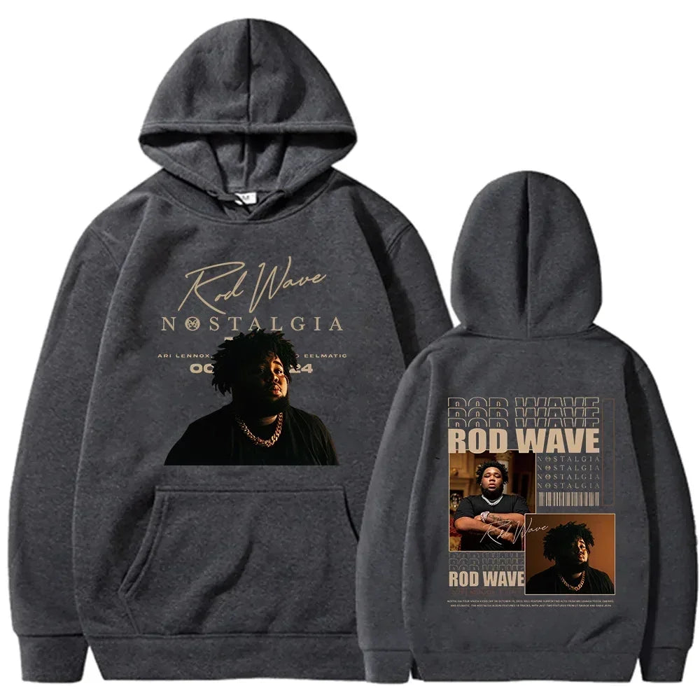 Wave Tour Nostalgic Hip Hop Music Printed T-Shirt