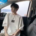 Men's Oversized Cotton Blend T-Shirt - M-8XL Loose Fit Round Neck