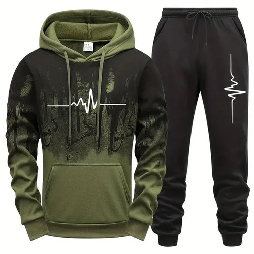High Quality Men's Tracksuit Casual Jogging Men Versatile Sweatshirts