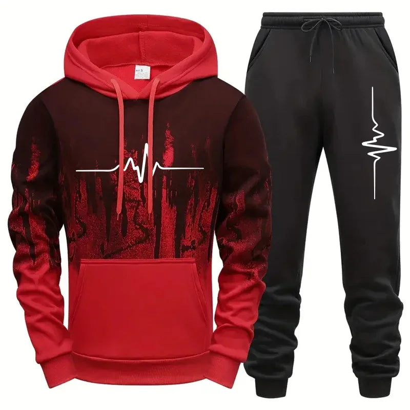 High Quality Men's Tracksuit Casual Jogging Men Versatile Sweatshirts