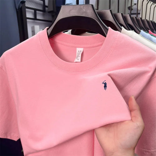 Paul Pony Men's 100% Cotton Short Sleeve T-Shirt