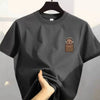 American Vintage Style Print Cotton Men's T-Shirt