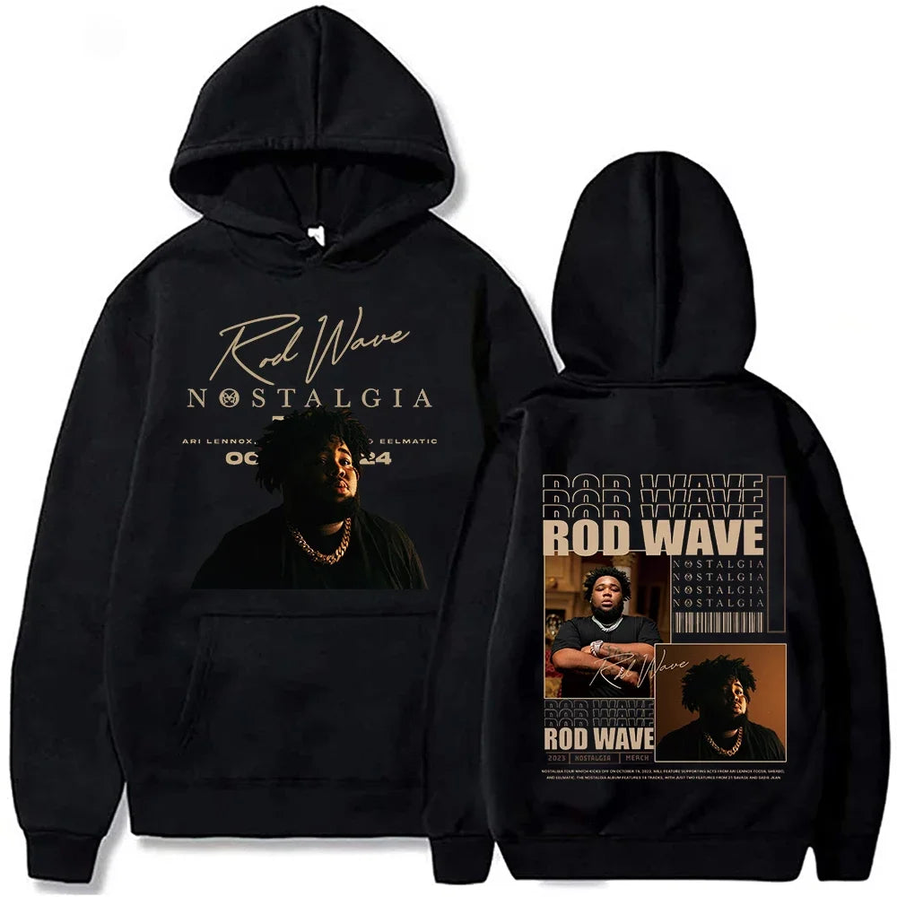 Wave Tour Nostalgic Hip Hop Music Printed T-Shirt