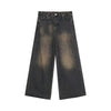 Men's Baggy Jeans - Vintage American Style Wide Leg Straight Denim